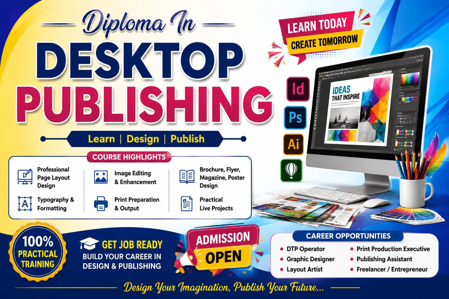 Diploma in Desktop Publishing (DDP)